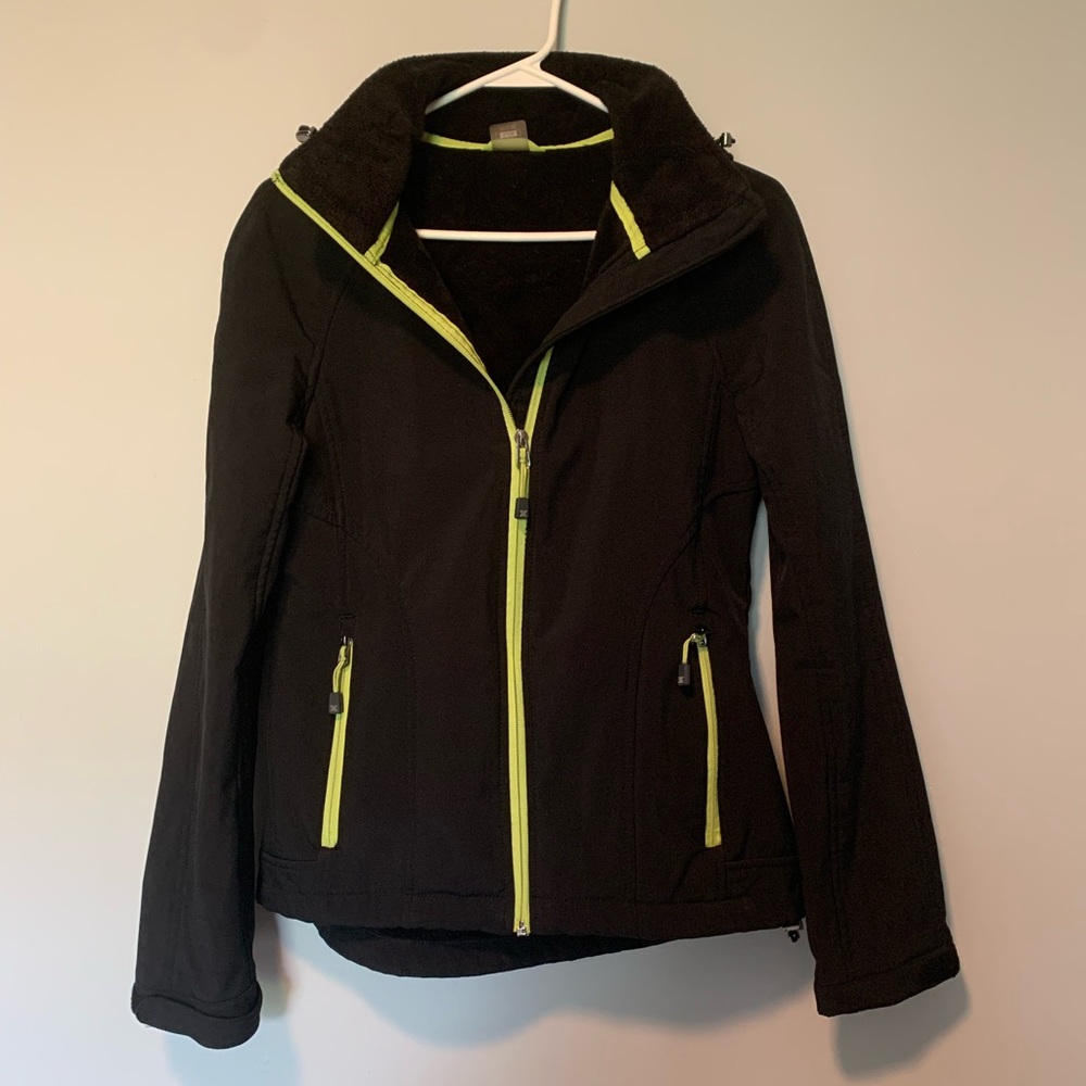 Women’s Xersion Fleece Lined Hooded Jacket. Sz S